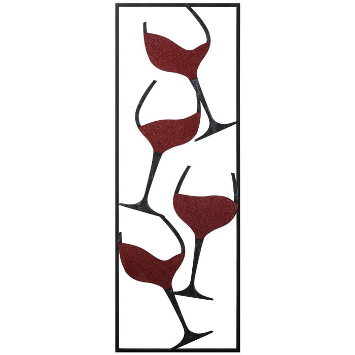 Wallity Accesorio Decorativo de Metal Multicolor